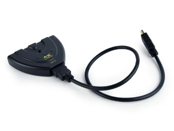Gembird Dsw-Hdmi-35, Hdmi, Sortieren, 0,5 M, 5 V, 0.15 A, 77 Mm