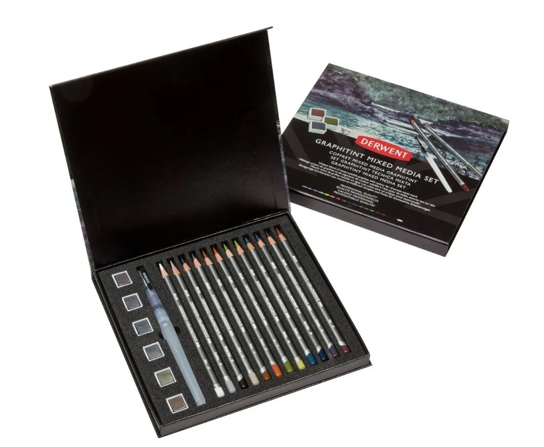 Derwent Graphitint mix collection | Skrivredskap - Blyertspennor & pencils - Färgpennor | GameStuff