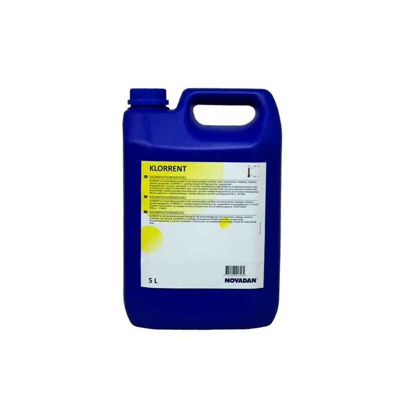 Klorrent 5 ltr. - blege- og desinfektionsmiddel