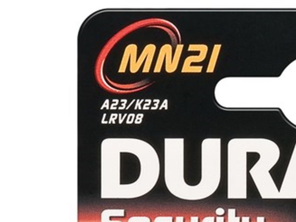 Duracell batteri, SECURITY 8LR23, 12 V, 2 stk.