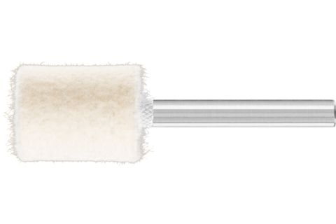Pferd 44101701, 23500 Rpm, 6 Mm, Edelstahl, Weiß