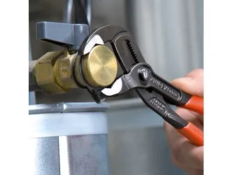 Knipex 87 02 180 T, Glidledstång, 4,2 cm, 3,6 cm, Kromvanadinstål, Plast, Svart, Blå, Röd | Verktyg & Verkstad - Tänger - Alla Tänger | GameStuff