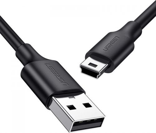Ugreen Us132, 2 M, Usb A, Mini-Usb B, Usb 2.0, 0,48 Gbit/Sek., Sort