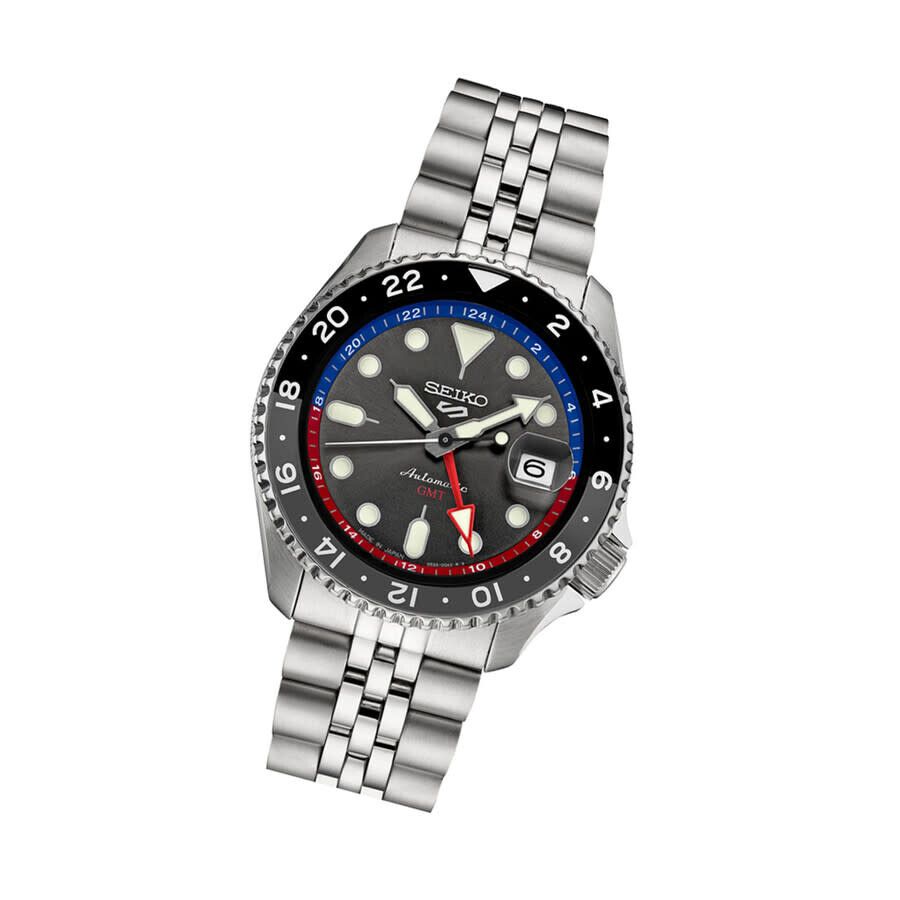 SEIKO 5 Sports SKX GMT Automatic Grey Dial Men's Watch