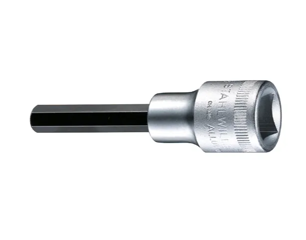 STAHLWILLE 1054/5, Topnøglesæt, 1/2, Metric, 5 hoved(er), 5 mm, Krom