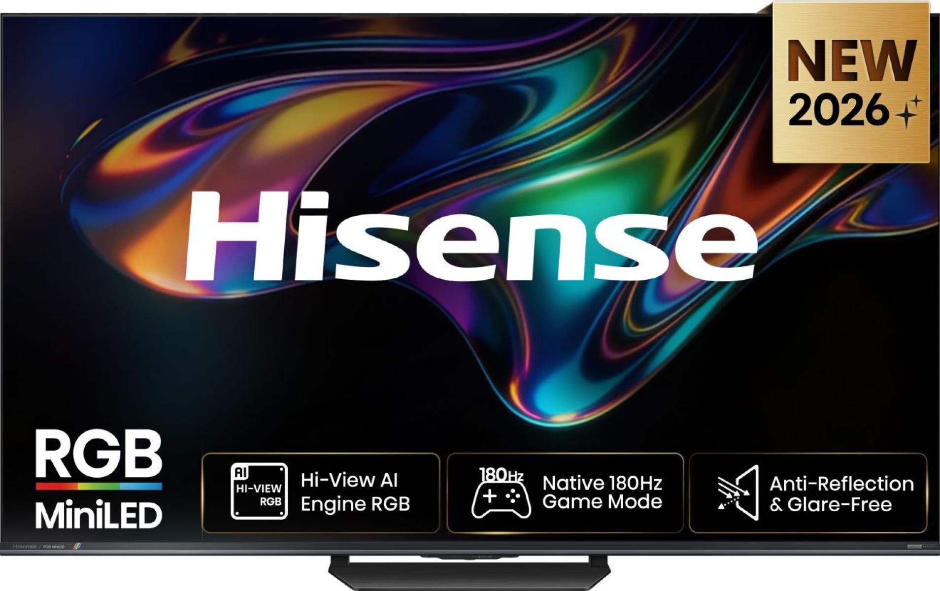 Hisense 65Ur8ds, 165,1 Cm (65"), 3840 X 2160 Pixel, Dled, Smart-Tv, Wlan, Sort