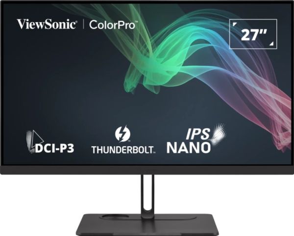Viewsonic Vp Series Vp2776t-4K Monitor 27" 4K Uhd 60Hz Ips, Schwarz