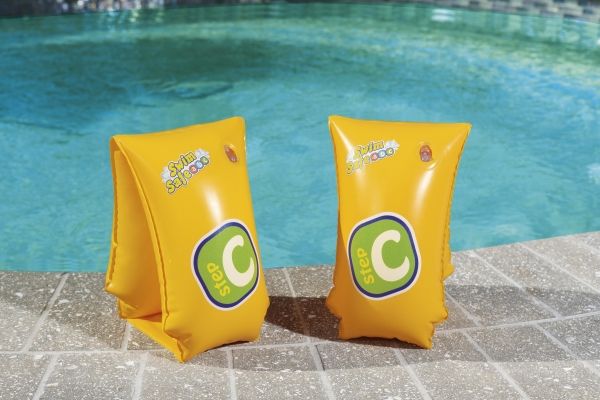 Bestway 32110, Gul, Svømmearmbånd, Mønster, Vinyl, 6 År, 12 År