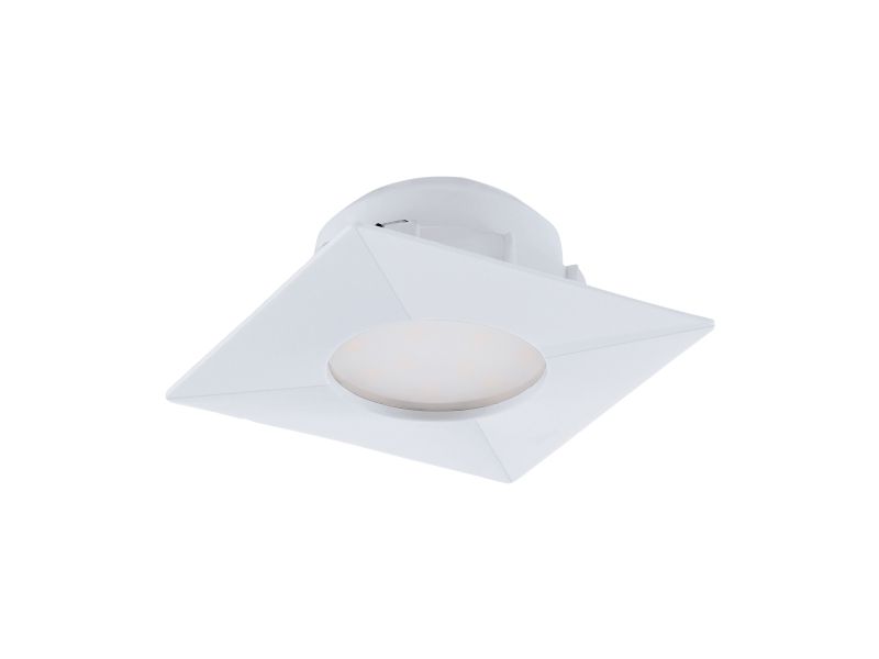 Eglo Pineda Einbauleuchte 78X78 500 Lm Weiß