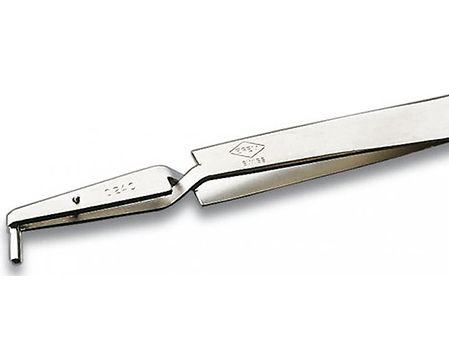 Weller Steckverbinder-Pinzette Für Sub-D-Stecker, Edelstahl, Metallisch, Geschwungen, 11 G, 120 Mm, 1 Stück(E)