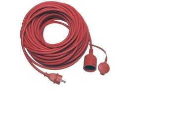 Rev Garden Extension Lead, 25M, 25 M, 250 V, Rød
