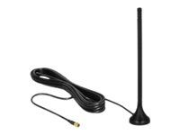 Delock - Antenn - smart hem - 3 - 5 dBi - rundstrålande - inomhus/utomhus, magnetisk montering - svart | Datortillbehör - Nätverk - Övriga tillbehör | GameStuff