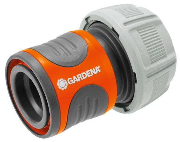 Gardena 18216-50, Schlauchanschluss, 3/4 Zoll, Weiblich, Kunststoff, Schwarz, Grau, Orange