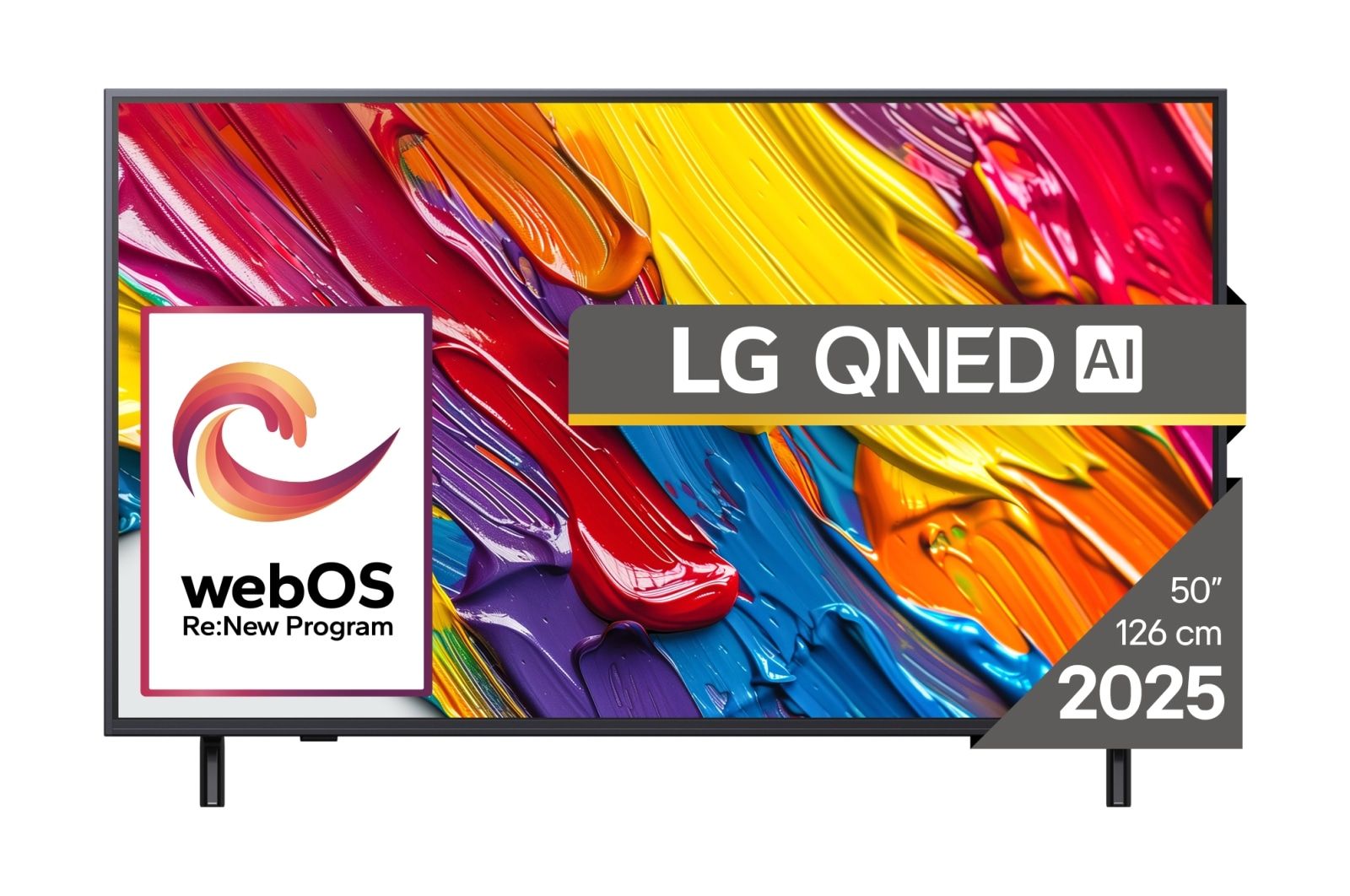 Lg Qned 50Qned82a3b, 127 Cm (50"), 3840 X 2160 Pixel, Qned, Smart-Tv, Wlan, Schwarz