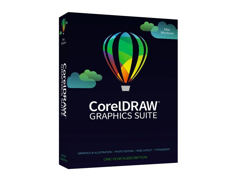 CorelDRAW Graphics Suite - Bokspakke (1 år) - 1 bruger - Win - Hollandsk