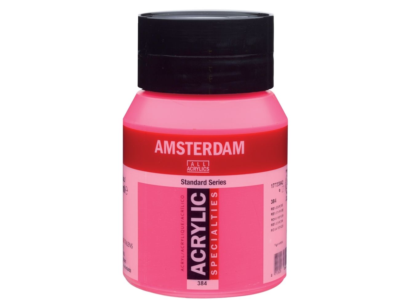 Amsterdam Standard Series akrylgasflaska 384 Reflex Rose | Skola & Hobby - Konstmaterial - Akryl & Akvareller | GameStuff