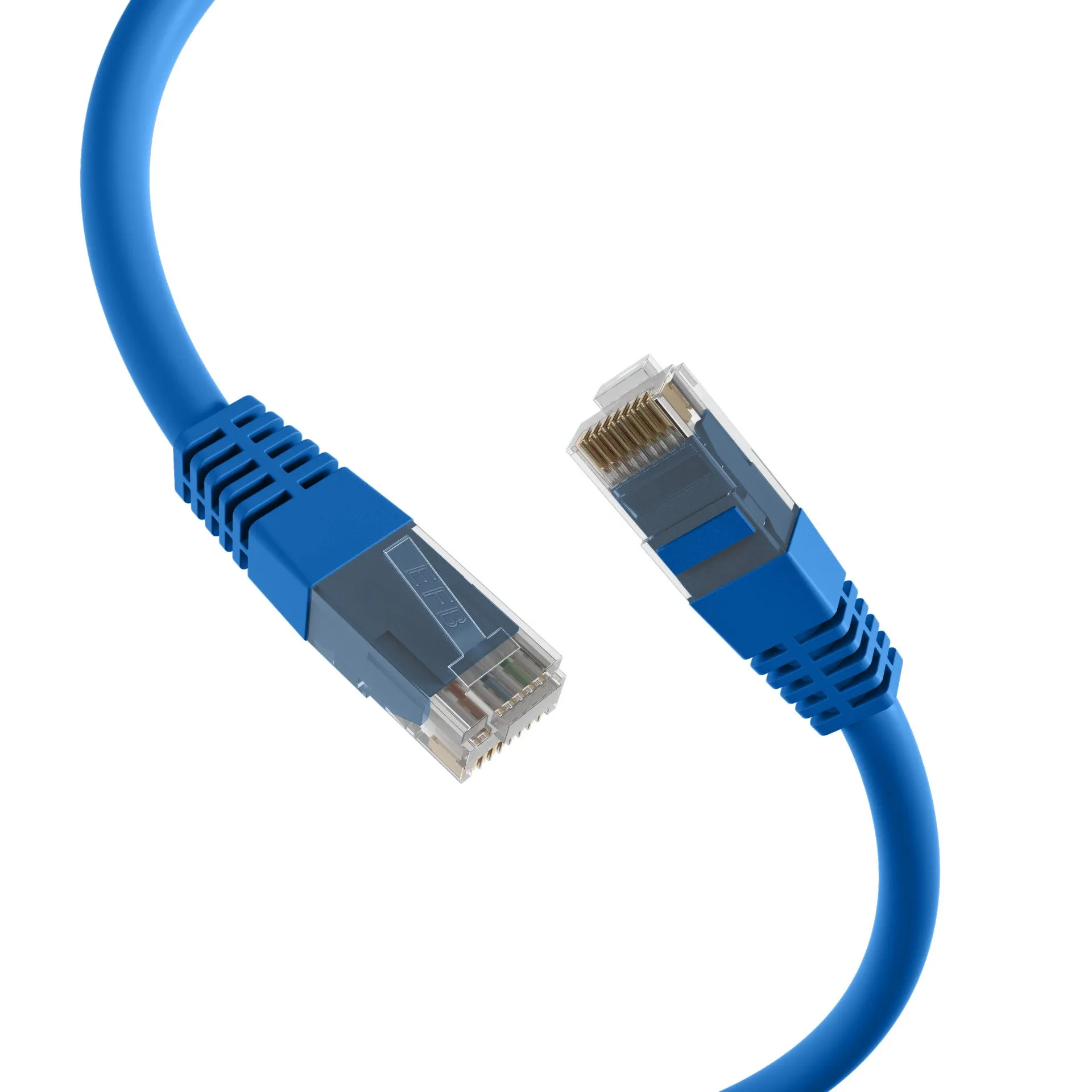 EFB EFB Electronics 10m Cat6 Patch 10m Cat6 U / UTP (UTP) Blue Network Cable (K8100BL.10)
