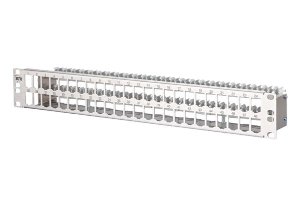 Metz Connect Btr E-Dat Modul - Patch Panel - 1,5U - 48 Ports (130924-00-E)