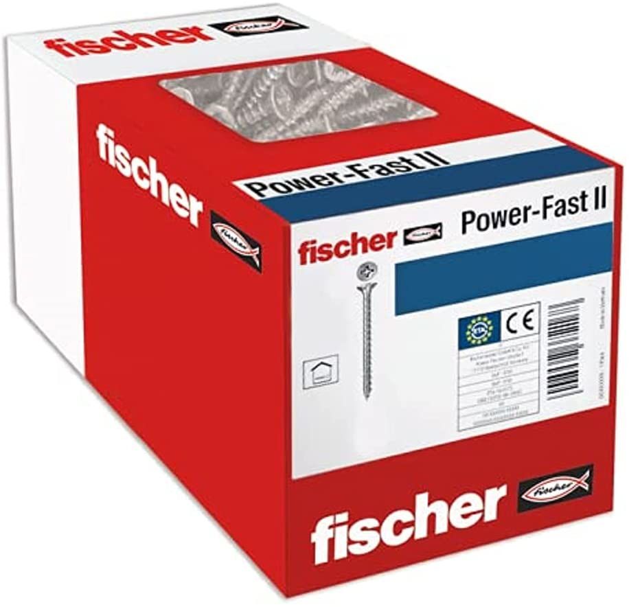 Fischer 670286, Zink, Holz, Zink, 1,52 Kg, 140 Mm, 90 Mm