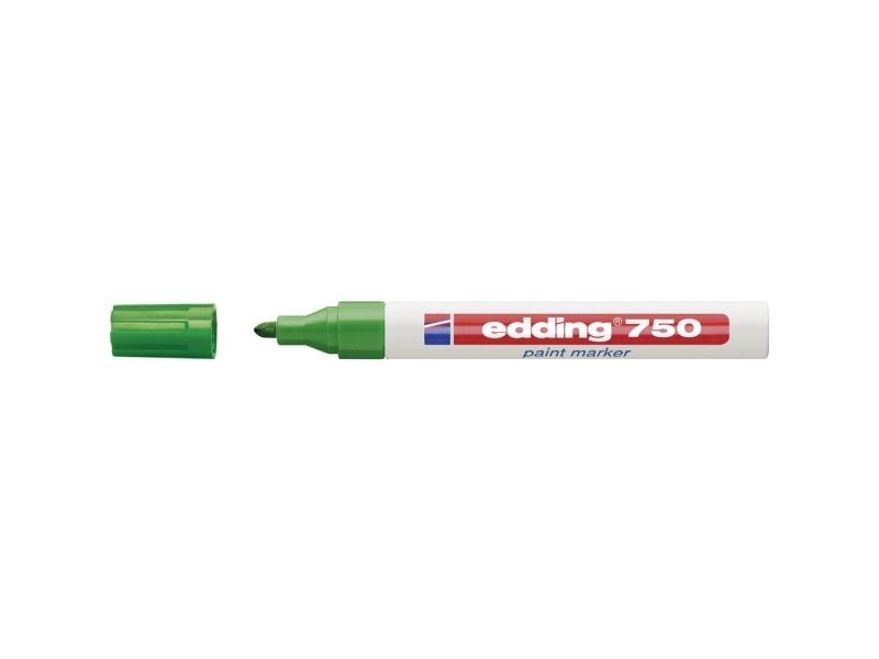 Edding 750 Paint Marker Grøn 2-4mm - (10 stk.)