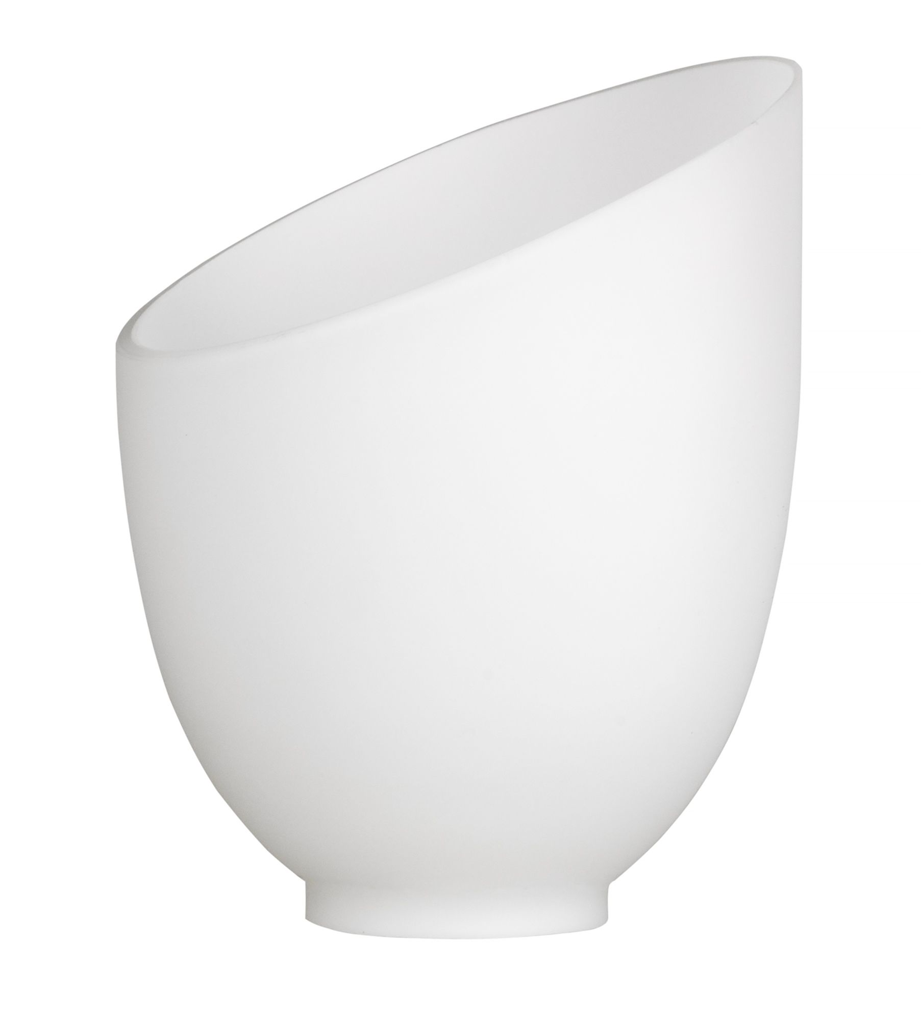 Activejet Lampeskærm BENITA, Lampeskærm til belysning, Hvid, Glas, Lampa Nikita, Soveværelse, Spisestue, Hjemmekontor, Stue, Kontor, 260 mm