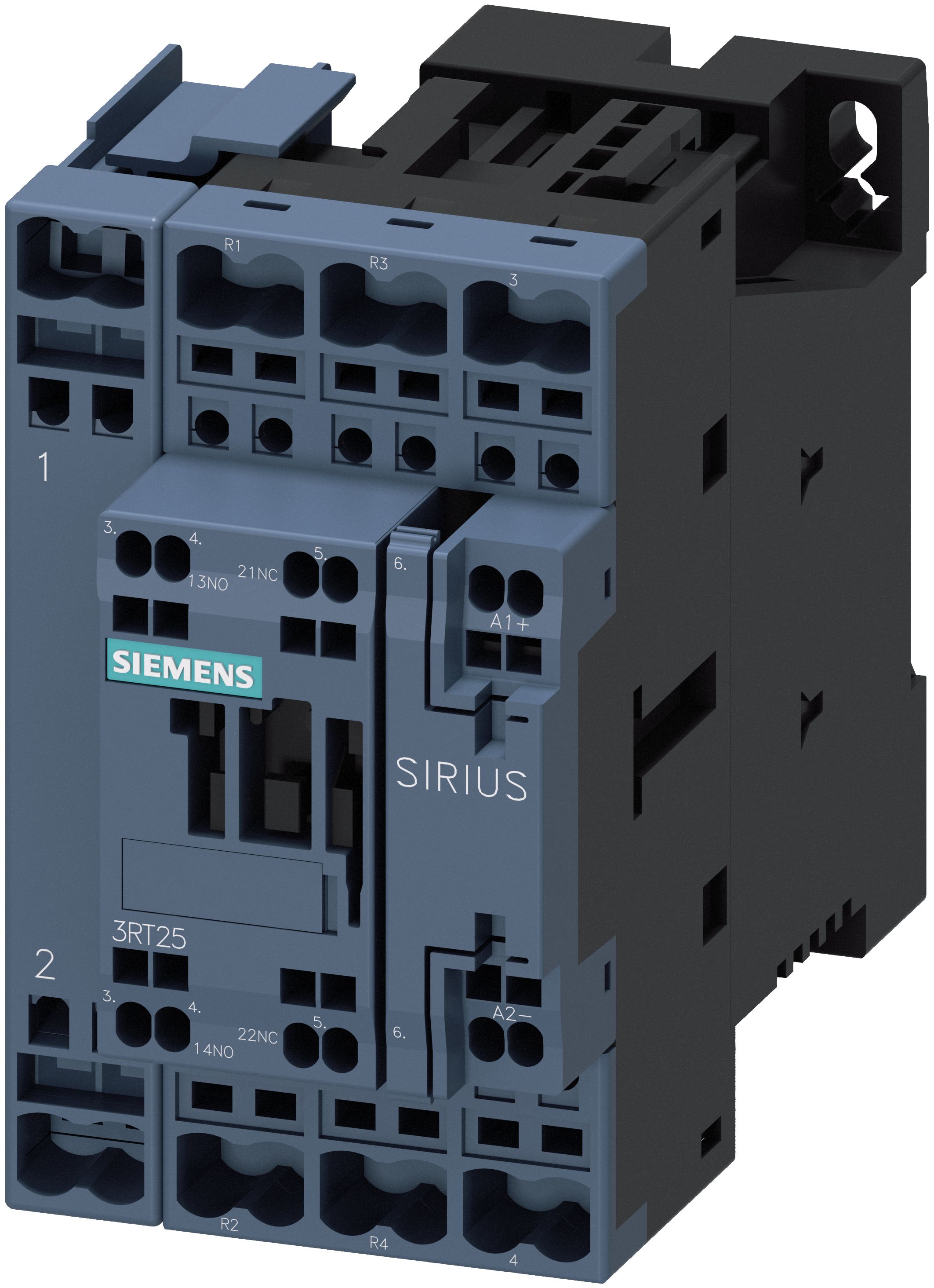 Siemens 3RT2526-2BB40 Schütz 2 Öffner, 2 Schließer 1 St., 102 mm, 76 mm, 112 mm, 131 mm, 721 g, 1 stk