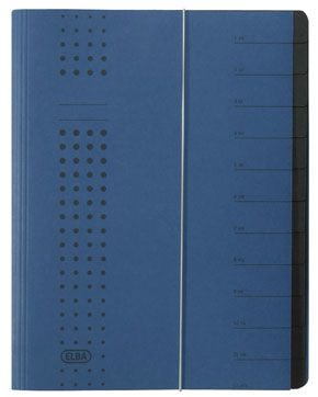 Elba 400001992, Blå, Karton, A4, 450 g/m2, 250 mm, 12 mm