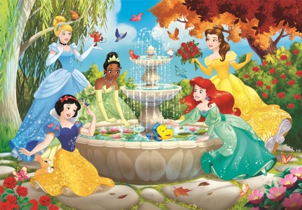 Clementoni Puslespil Disney Prinsesser, 60 Brikker