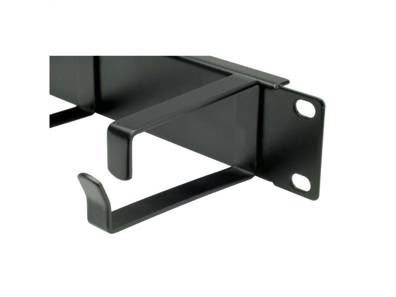 Value 26990310, Kabelbakkepanel, Sort, 1U, 48,3 Cm (19")