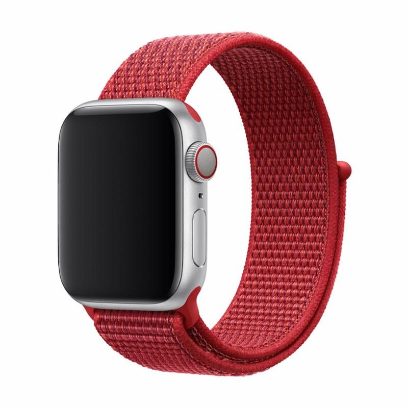 Devia 326271Rd, Band, Smartwatch, Rot, Apple, Apple Watch 40Mm, Stoff, Nylon