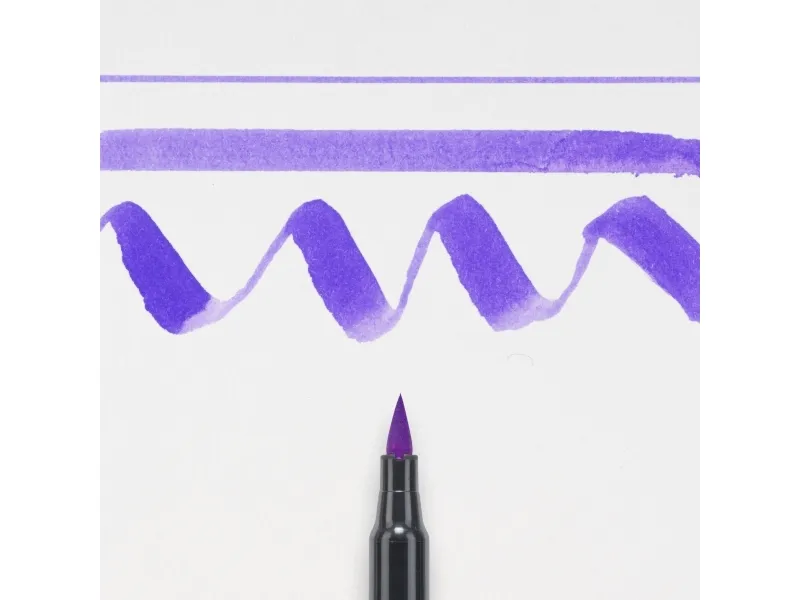 Sakura Koi Coloring Brush Pen Lavender | Skola & Hobby - Konstmaterial - Markörer | GameStuff