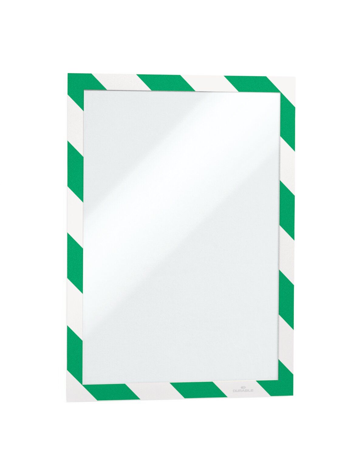 Informationsrahmen Duraframe Security A4, Weiß/Grün – 2 Stück/Packung