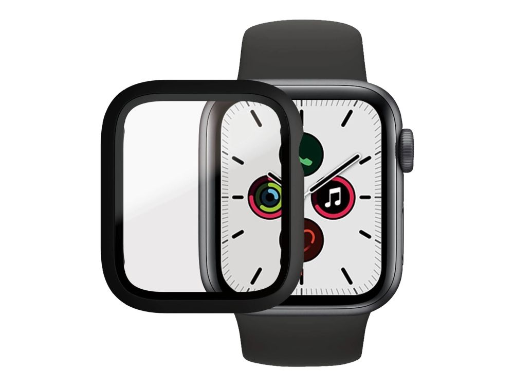 Panzerglass - Skærmbeskytter For Smart Watch - Fuld Krop - Glas - Sort - For Apple Watch Hermès Series 9, Se 3, Series 10, Series 11, Series 8, Serie