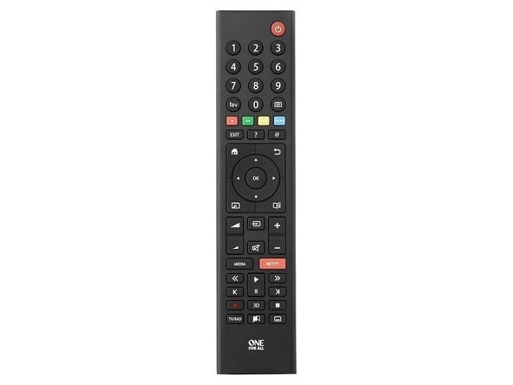 One For All Tv Replacement Remotes Urc 1915, Tv, Ir Wireless, Drucktasten, Schwarz