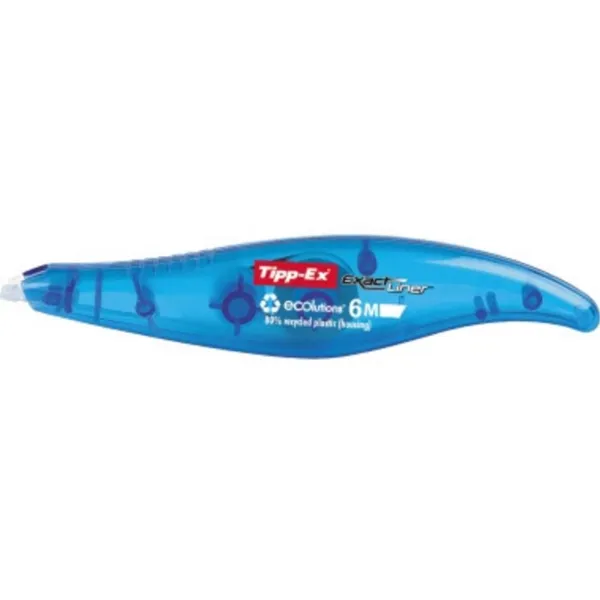 Rettetape tipp-ex ecolutions exact liner, 5 mm x 6 m | Skrivredskap - Korrigeringsprodukter - Korrigeringsroller | GameStuff