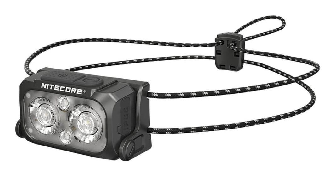 Nitecore NU25 MCT UL 400 lm USB-C įkraunamas ultralengva galvos lempa su keliomis temperatūromis