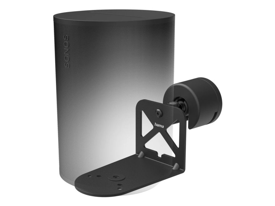 Hama 00220895, Væg, Aluminium, Plast, Stål, 5 Kg, Sort, -60 - 40°, Sonos Era 100 / 300