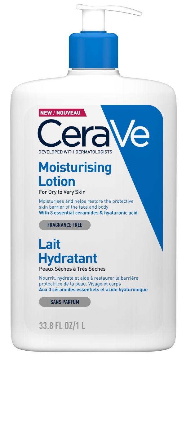 CeraVe Moisturising Lotion 1000 ml til tør til meget tør hud, parfumfri