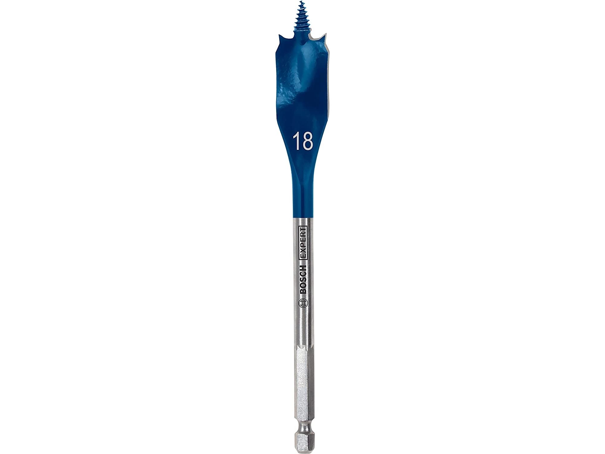Bosch Expert - Borebit - for træ, spånplade, blødtræ, partikeltavle - spadebit - 18 mm - sekskantet - længde: 152 mm