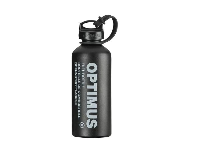 Optimus 8021021, Brændstofflaske, Aluminium, Sort, 0,6 L, 178 g, 7,3 cm