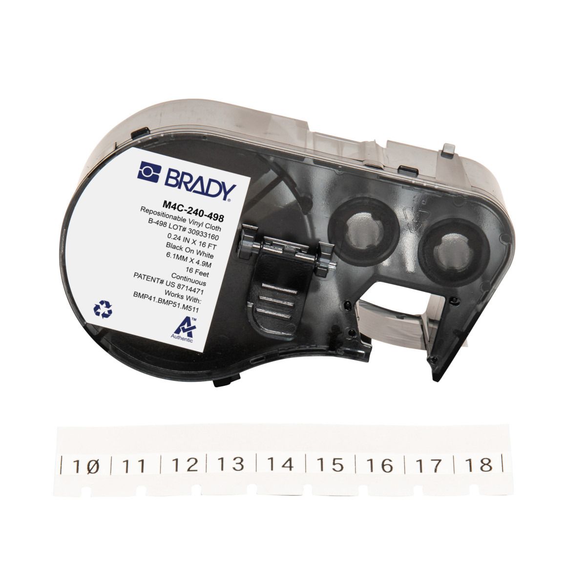 Brady M4c-240-498