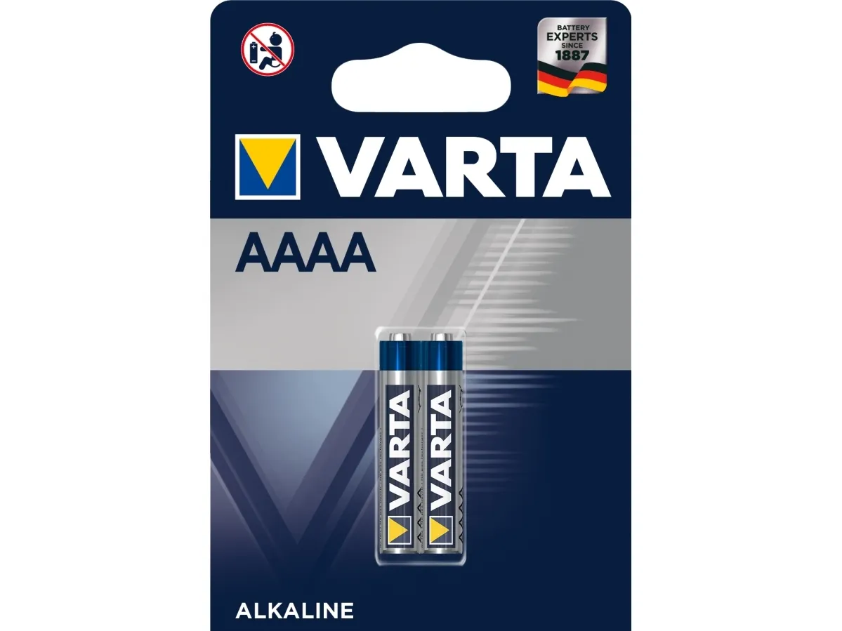 Varta 4061 - Batteri 2 x AAAA - alkaliskt | EL Artiklar - Batteri - Övriga batterier | GameStuff