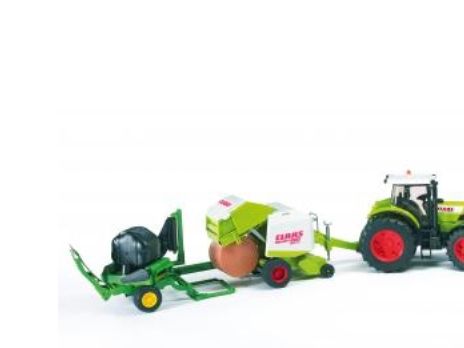Bruder Claas Rollant 250, 3 Jahr(E), Kunststoff, Grün, Weiß, Gelb