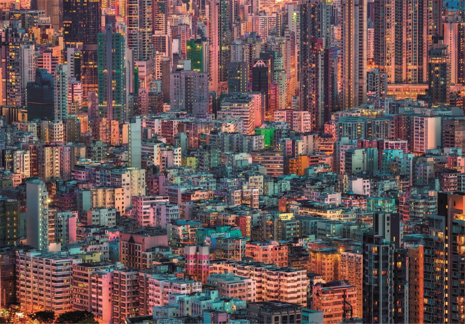 Clementoni Puzzle Hqc „The Hive“, Hongkong, 1500 Teile