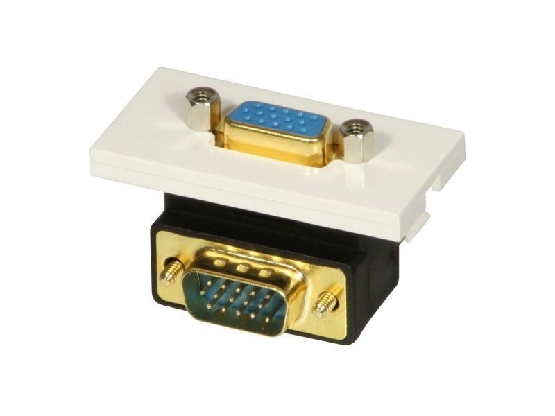Lindy 60513, Vga, Vga, Schwarz, Weiß