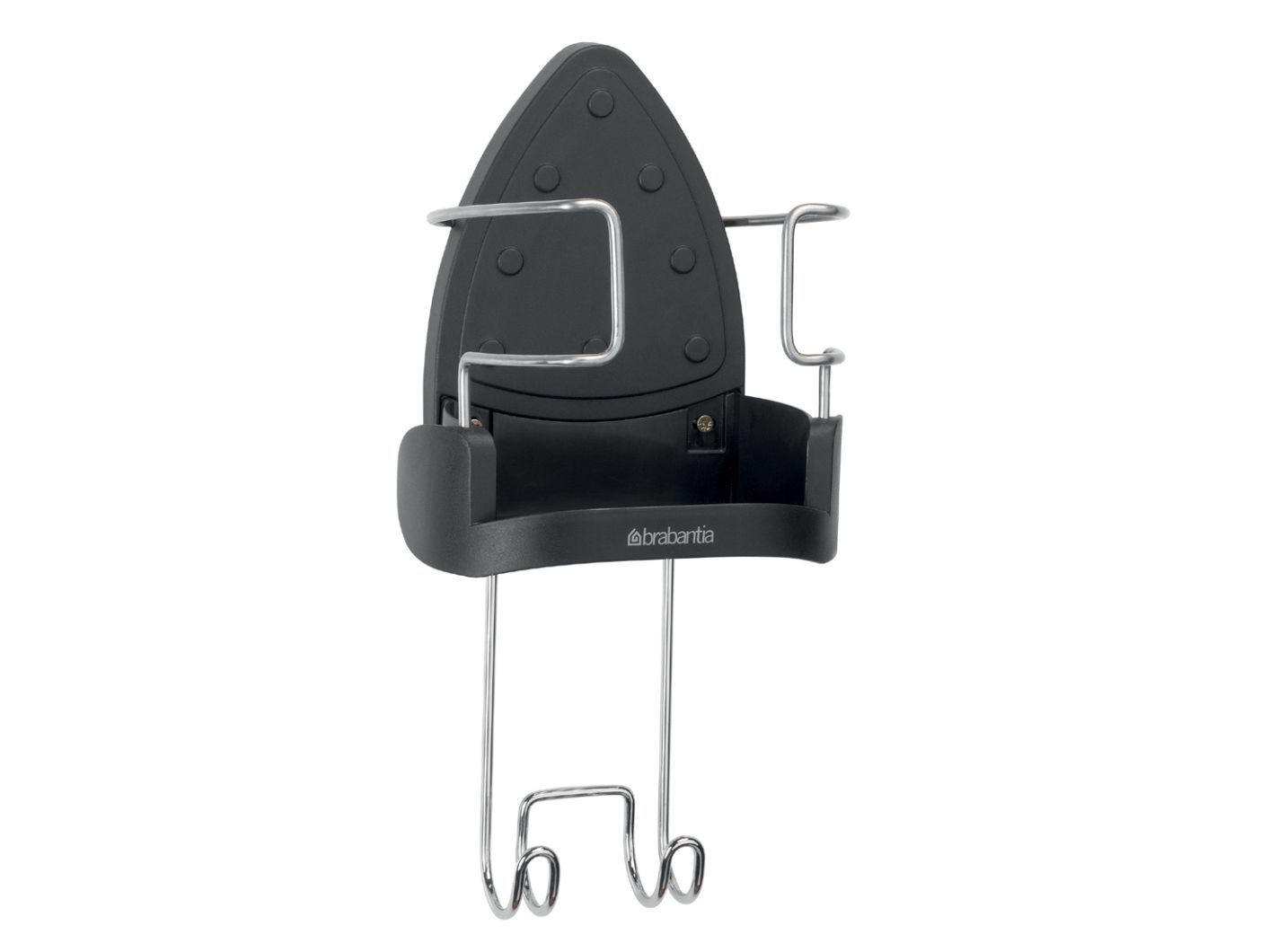 Brabantia - Vægmonteringsholder - Til Dampstrygejern, Til Strygejern - Cool Gray