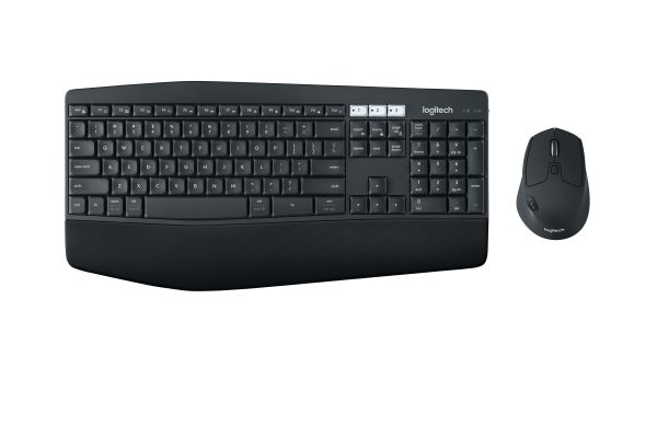 Logitech Mk850 Performance - Sæt Med Mus Og Tastatur - Trådløs - Bluetooth, 2.4 Ghz - Qwerty - Us International