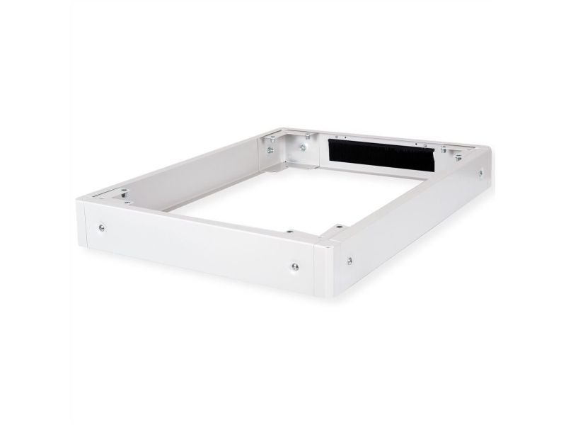 Roline Sockel Für Netzwerkschrank, 600X800 Bxt, Grau, Regal-Sockel, Stahl, Grau, 6,43 Kg