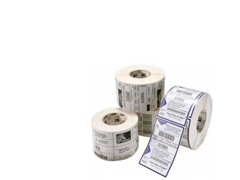 Zebra Z-Ultimate 3000T - Polyester - Skinnende - Permanent Klæbemiddel - Hvid - 19.1 X 57.2 Mm 39600 Etikette (12 Rulle X 3300) Tape - For Zebr
