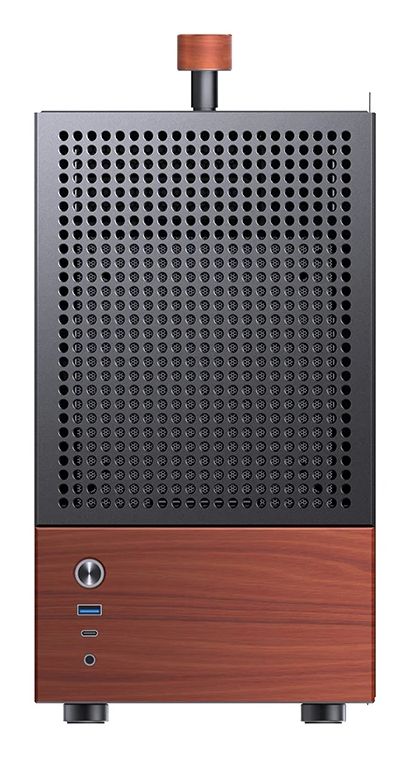 Jonsbo T6, Midi Tower, Pc, Schwarz, Holz, Itx, Stahl, Glas, Aluminium, Gaming
